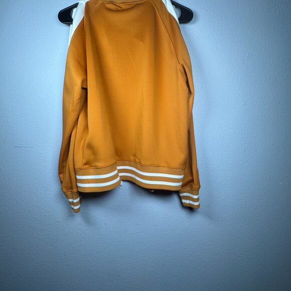 Mustard and White Varsity Track Set – Size Medium - Picture 6 of 6